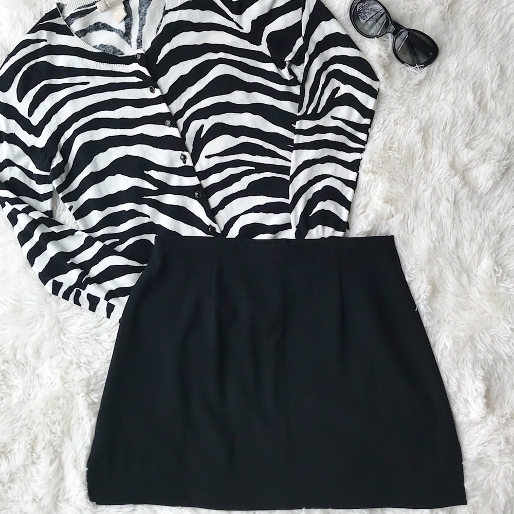 Express black mini skirt size 5/6